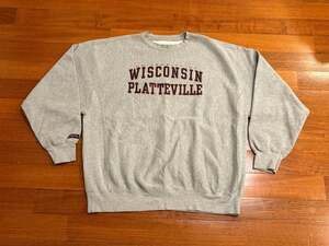 University of Wisconsin Platteville JanSport Crewneck Sweatshirt Large